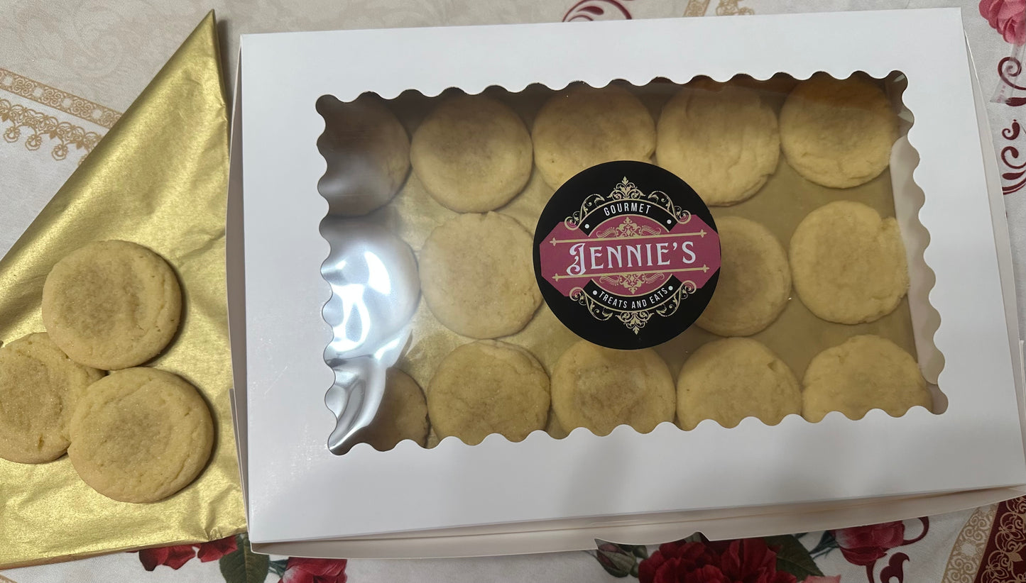 Sugar pudding cookies