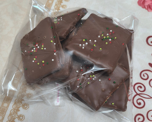 Chocolate covered grahams