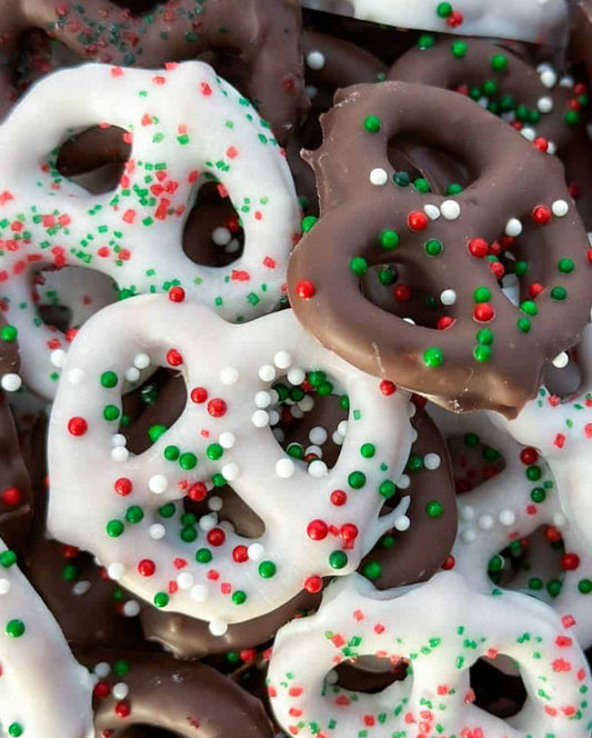 Chocolate covered pretzels